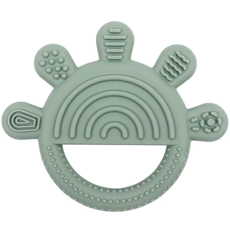 BrightBites™ Colorful Baby Teething Toy Set – Soft Sensory Silicone Teethers for Infants