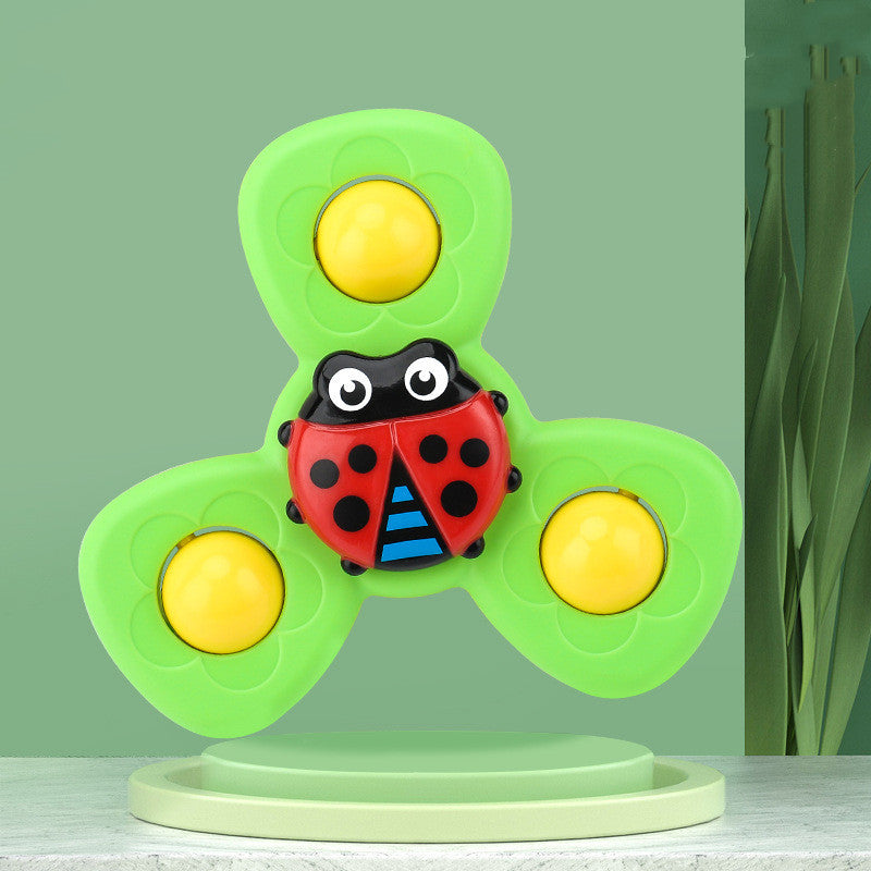SplashSpin™ Baby Bath Spinner Toy – Suction Cup Sensory Water Play Toy