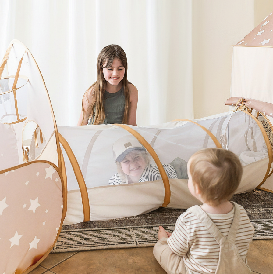 Tiny Land® Discovery 5-in-1 Play Tunnel With Balls Included