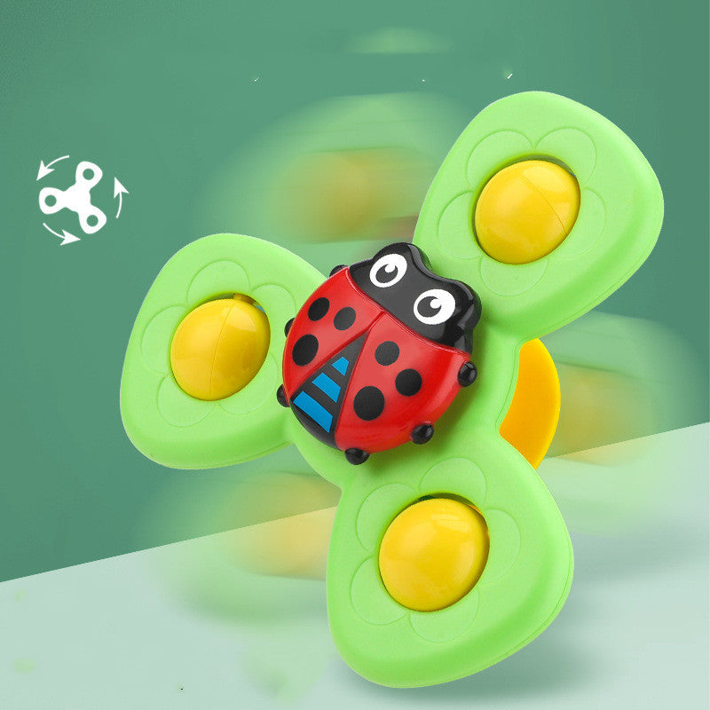 SplashSpin™ Baby Bath Spinner Toy – Suction Cup Sensory Water Play Toy